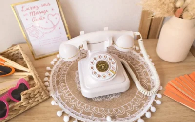 Livre d&rsquo;or audio et sa console